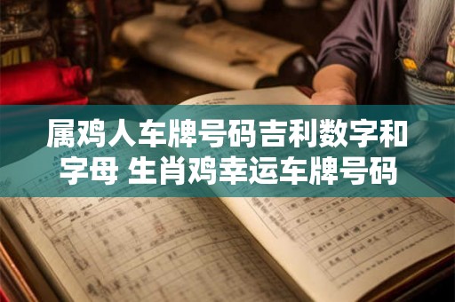 属鸡人车牌号码吉利数字和字母 生肖鸡幸运车牌号码