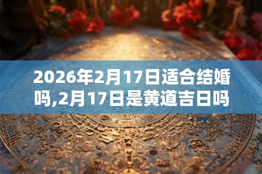 2026年2月17日适合结婚吗,2月17日是黄道吉日吗