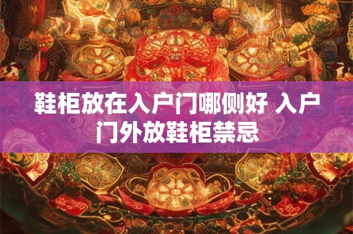 鞋柜放在入户门哪侧好 入户门外放鞋柜禁忌