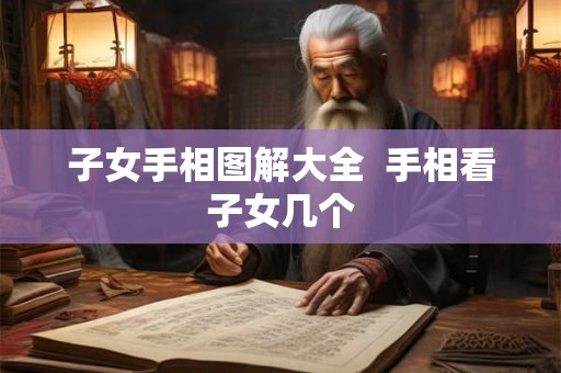 子女手相图解大全  手相看子女几个