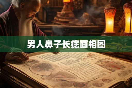 男人鼻子长痣面相图