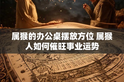 属猴的办公桌摆放方位 属猴人如何催旺事业运势