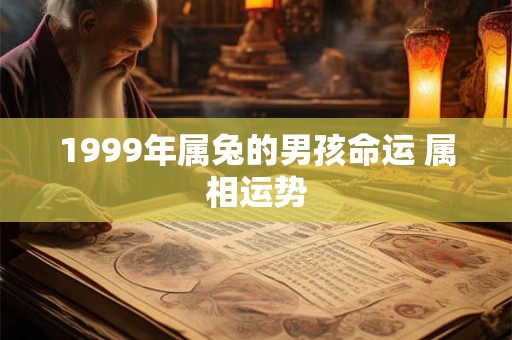 1999年属兔的男孩命运 属相运势 1999年属兔的男孩命运 属相运势