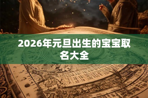 2026年元旦出生的宝宝取名大全 2026年元旦出生的宝宝取名大全