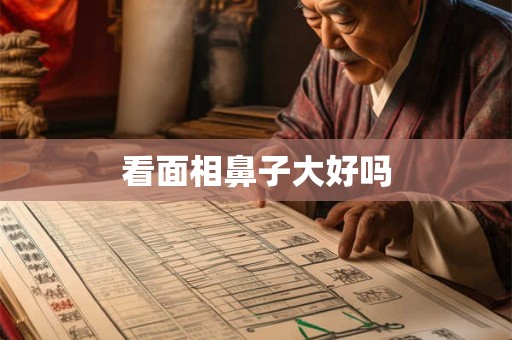看面相鼻子大好吗