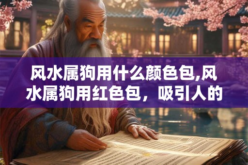 风水属狗用什么颜色包,风水属狗用红色包，吸引人的