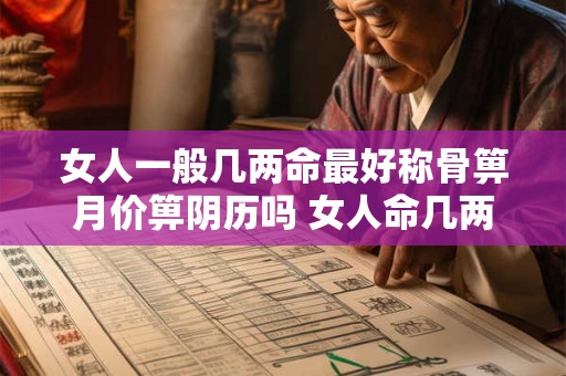 女人一般几两命最好称骨箅月价箅阴历吗 女人命几两的命格局最好