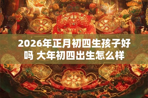 2026年正月初四生孩子好吗 大年初四出生怎么样