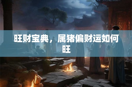 旺财宝典,属猪偏财运如何旺 旺财宝典,属猪偏财运如何旺