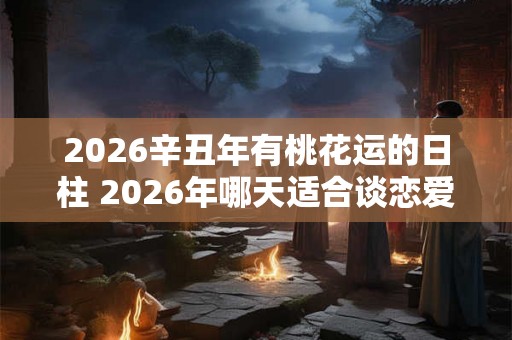 2026辛丑年有桃花运的日柱 2026年哪天适合谈恋爱