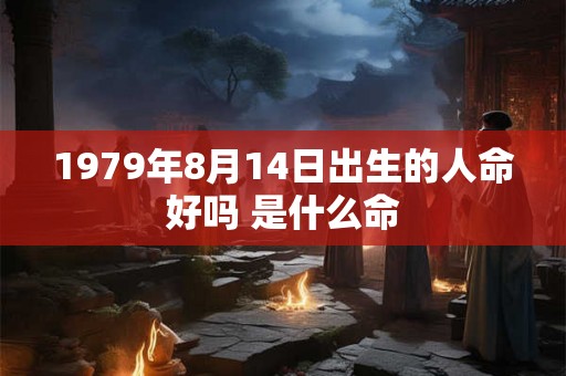 1979年8月14日出生的人命好吗 是什么命
