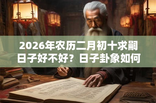 2026年农历二月初十求嗣日子好不好？日子卦象如何？