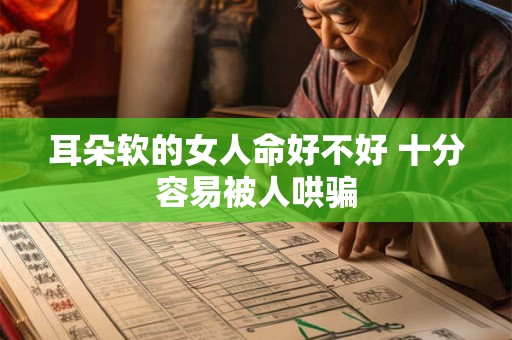 耳朵软的女人命好不好 十分容易被人哄骗