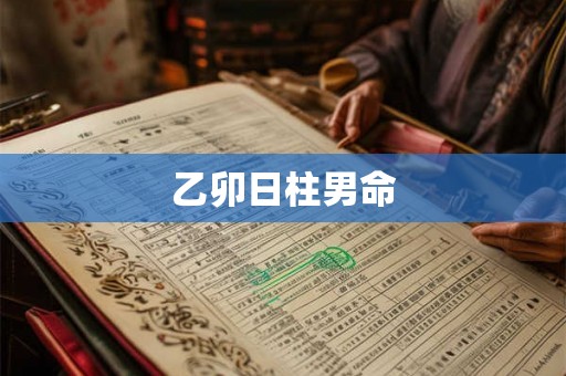 乙卯日柱男命