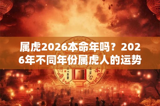 属虎2026本命年吗?2026年不同年份属虎人的运势 属虎2026本命年吗?2026年不同年份属虎人的运势