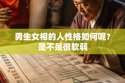男生女相的人性格如何呢？是不是很软弱