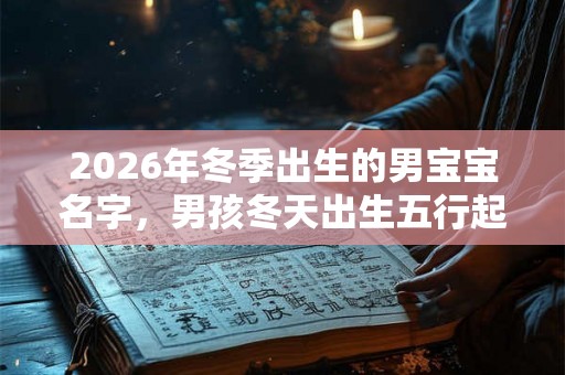 2026年冬季出生的男宝宝名字，男孩冬天出生五行起名大全