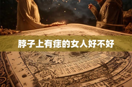 脖子上有痣的女人好不好