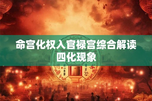 命宫化权入官禄宫综合解读四化现象