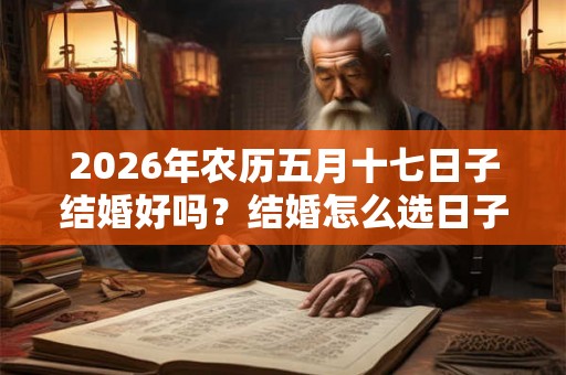 2026年农历五月十七日子结婚好吗？结婚怎么选日子？
