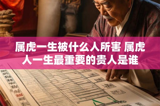 属虎一生被什么人所害 属虎人一生最重要的贵人是谁