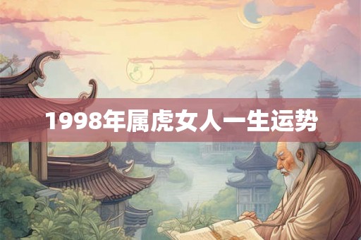 1998年属虎女人一生运势