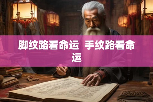 脚纹路看命运  手纹路看命运
