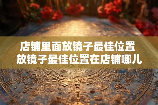 店铺里面放镜子最佳位置 放镜子最佳位置在店铺哪儿