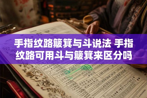 手指纹路簸箕与斗说法 手指纹路可用斗与簸箕来区分吗 手指纹路簸箕与斗说法 手指纹路可用斗与簸箕来区分吗