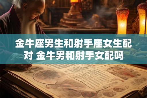 金牛座男生和射手座女生配对 金牛男和射手女配吗
