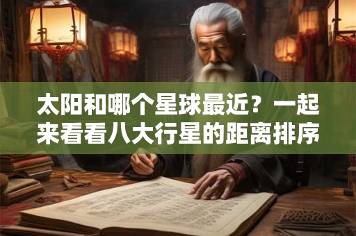 太阳和哪个星球最近？一起来看看八大行星的距离排序！