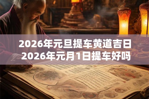 2026年元旦提车黄道吉日 2026年元月1日提车好吗