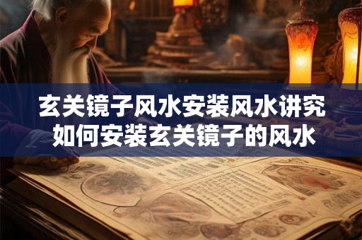 玄关镜子风水安装风水讲究 如何安装玄关镜子的风水讲究