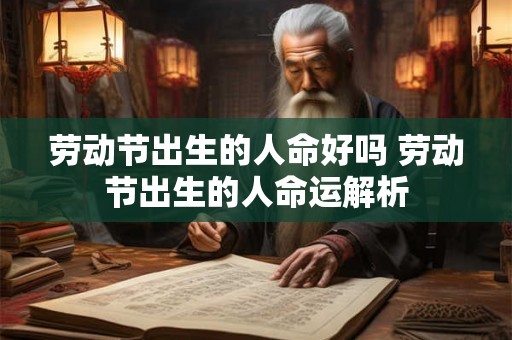 劳动节出生的人命好吗 劳动节出生的人命运解析