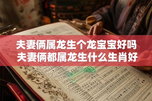 夫妻俩属龙生个龙宝宝好吗 夫妻俩都属龙生什么生肖好