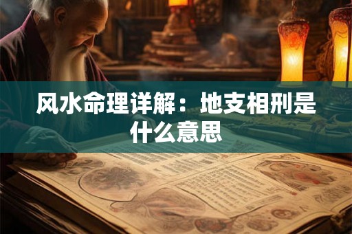 风水命理详解:地支相刑是什么意思 风水命理详解:地支相刑是什么意思