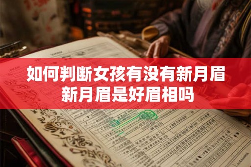 如何判断女孩有没有新月眉 新月眉是好眉相吗
