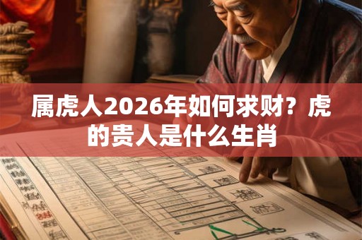 属虎人2026年如何求财？虎的贵人是什么生肖