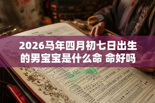 2026马年四月初七日出生的男宝宝是什么命 命好吗 2026马年四月初七日出生的男宝宝是什么命 命好吗