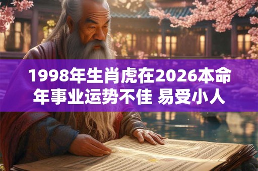 1998年生肖虎在2026本命年事业运势不佳 易受小人影响 1998年生肖虎在2026本命年事业运势不佳 易受小人影响