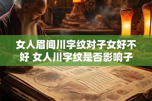 女人眉间川字纹对子女好不好 女人川字纹是否影响子女