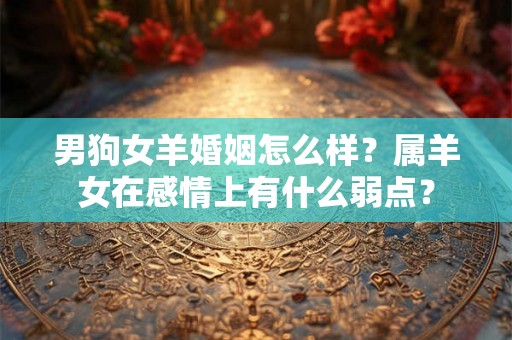 男狗女羊婚姻怎么样?属羊女在感情上有什么弱点? 男狗女羊婚姻怎么样?属羊女在感情上有什么弱点?
