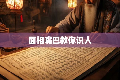 面相嘴巴教你识人 面相嘴巴教你识人