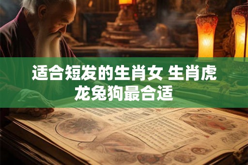 适合短发的生肖女 生肖虎龙兔狗最合适 适合短发的生肖女 生肖虎龙兔狗最合适
