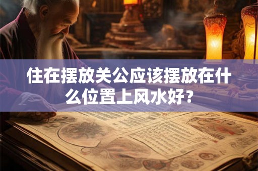 住在摆放关公应该摆放在什么位置上风水好？