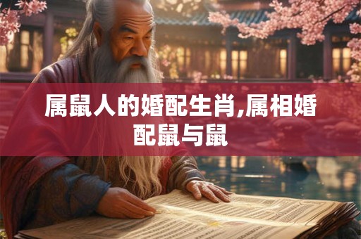 属鼠人的婚配生肖,属相婚配鼠与鼠