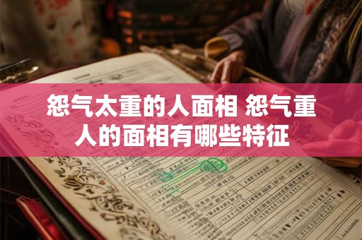 怨气太重的人面相 怨气重人的面相有哪些特征 怨气太重的人面相 怨气重人的面相有哪些特征