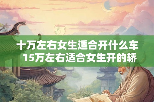十万左右女生适合开什么车  15万左右适合女生开的轿车