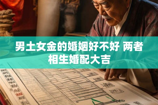 男土女金的婚姻好不好 两者相生婚配大吉