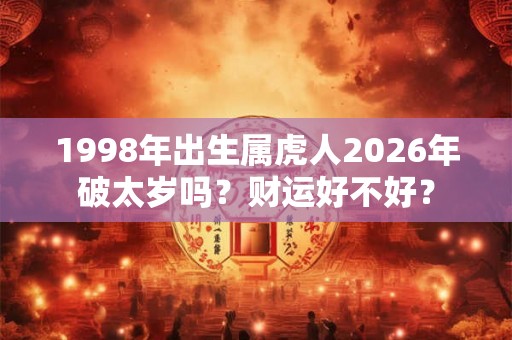 1998年出生属虎人2026年破太岁吗？财运好不好？